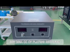 0-30V 200A Электроплавильный источник питания с CC CV Функции Плавильный ректификатор