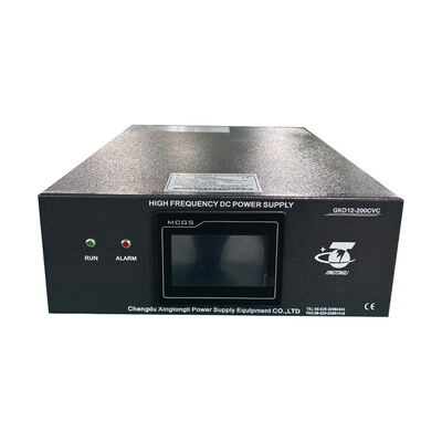 Хорошая цена Гальванический выпрямитель IGBT 12 В, 200 А с ПЛК HMI Modbus TCP, низкая пульсация ≤3%, 3-фазный вход 220 В онлайн